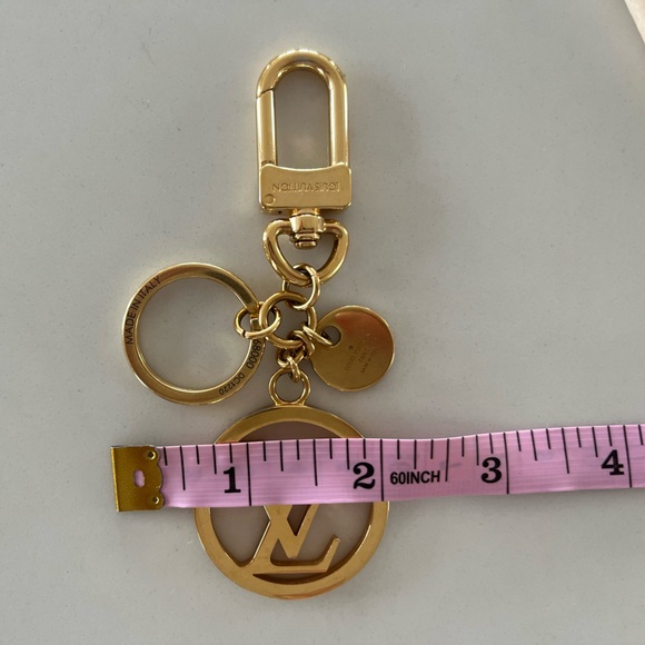 Louis Vuitton LV Circle Bag Charm and Key Ring Key Holder Gold 2020 Bag Jewelry - Picture 11 of 12